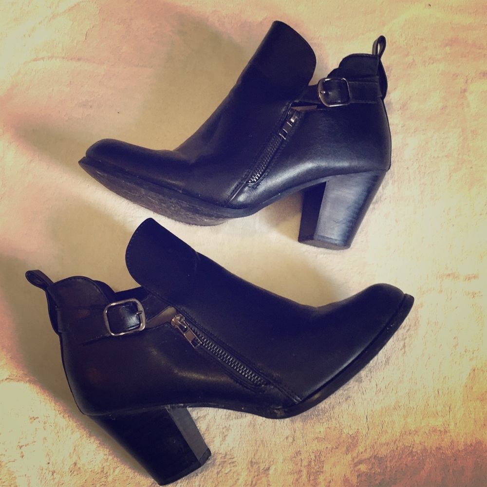 Black booties